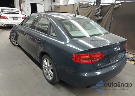 2011 Audi A4 2.0T Premium z USA, uszkodzony, nr VIN WAUBFAFL4BA100658